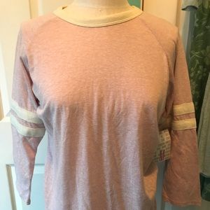 NWT Medium randy stripes heathered LuLaRoe